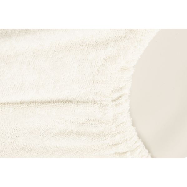 Housse matelas à langer éponge 50 x 70 cm Sand