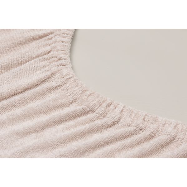 Lot de 2 housses matelas à langer éponge 50 x 70 cm Silk Rose