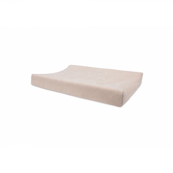 Lot de 2 housses matelas à langer 50x70 cm Éponge Wild Rose et Biscuit