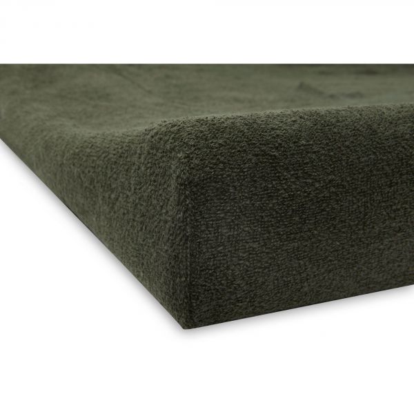 Lot de 2 housses matelas à langer 50x70 cm Éponge Leaf Green