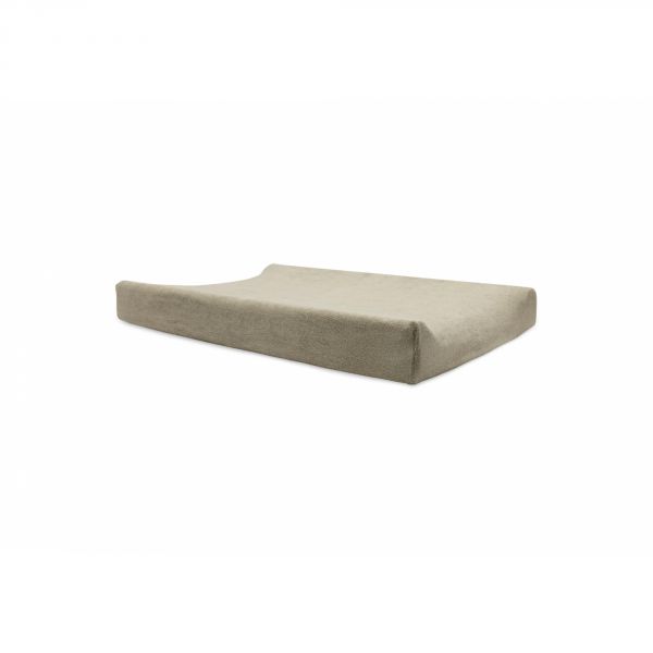 Housse matelas à langer 50x70 cm Éponge Olive