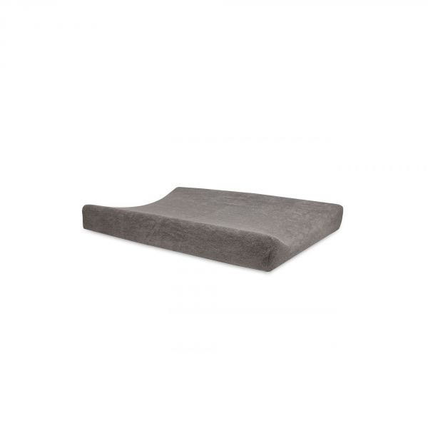 Lot de 2 housses matelas à langer 50x70 cm Éponge Soft Grey et Storm Grey