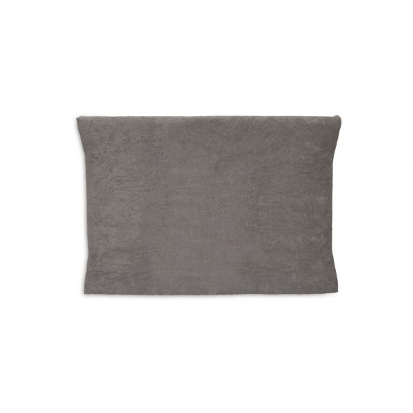 Lot de 2 housses matelas à langer 50x70 cm Éponge Soft Grey et Storm Grey