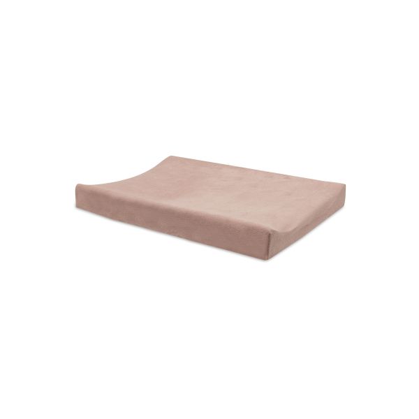 Lot de 2 housses matelas à langer éponge 50 x 70 cm Wild Rose et Ivory