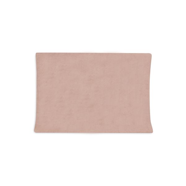 Lot de 2 housses matelas à langer éponge 50 x 70 cm Wild Rose et Ivory
