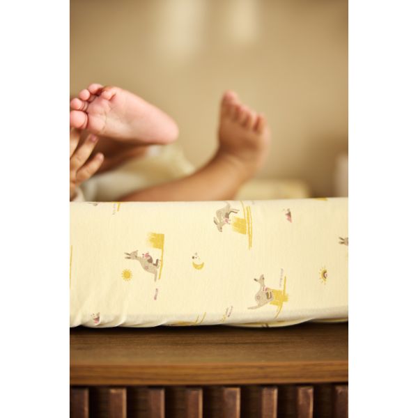 Housse matelas à langer 50 x 70 cm Jersey Kangaroots