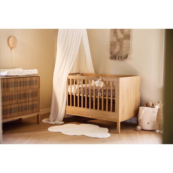 Housse matelas à langer 50 x 70 cm Jersey Leafy Dreams