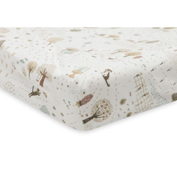 Housse matelas à langer 50 x 70 cm Jersey Tiny Park