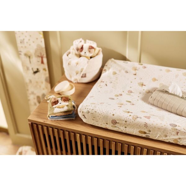 Housse matelas à langer 50 x 70 cm Jersey Tiny Park