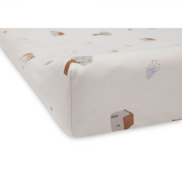 Housse matelas à langer 50x70 cm Jersey Farm