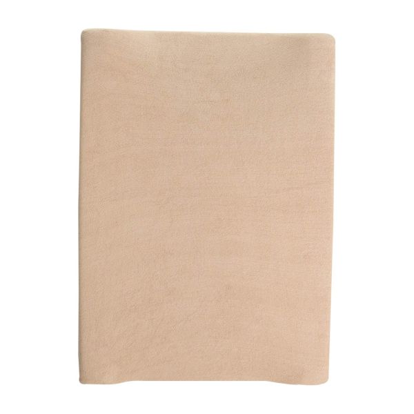 Lot de 2 housses de matelas à langer Sable/Caramel