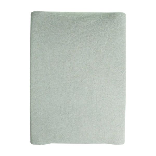 Lot de 2 housses de matelas à langer Sable/Vert