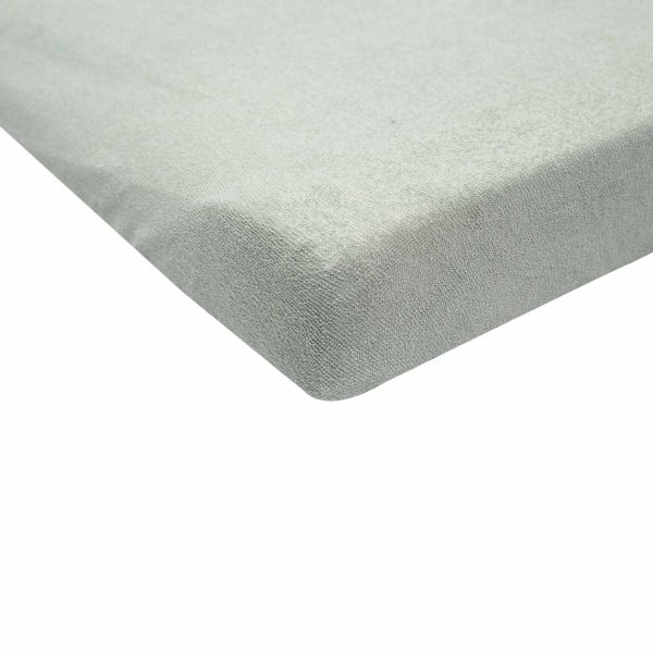 Lot de 2 housses de matelas à langer Sable/Vert