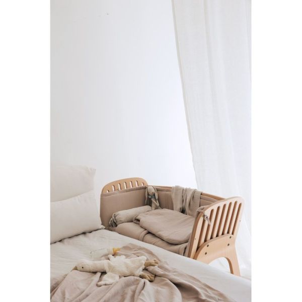 Drap housse de matelas 90 x 50 cm Latte powder