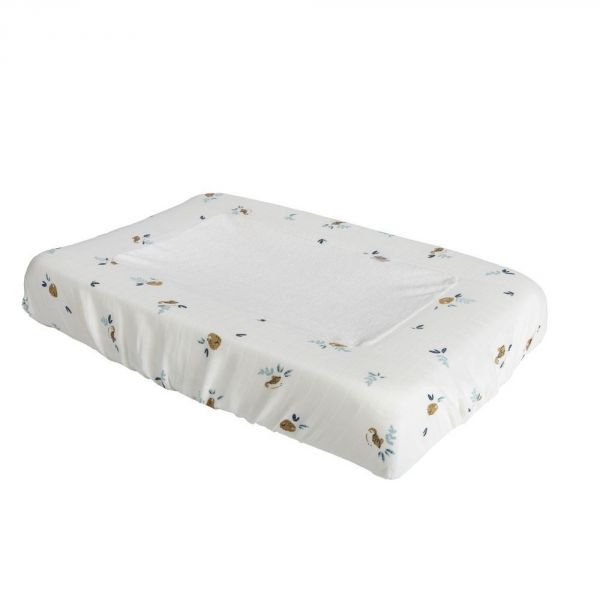 Housse matelas à langer Oiseaux