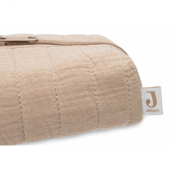 Trousse rangement lingettes Biscuit