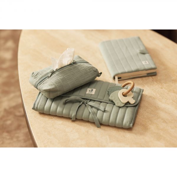 Trousse rangement lingettes Sea Green