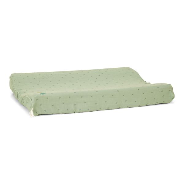 Housse pour matelas à langer - Pure Sage - 50 x 70 cm