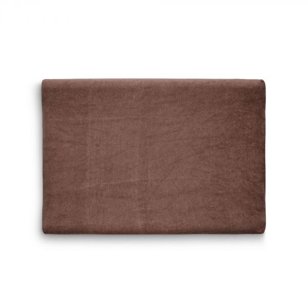 Housse matelas à langer 50x70 cm Éponge Chestnut
