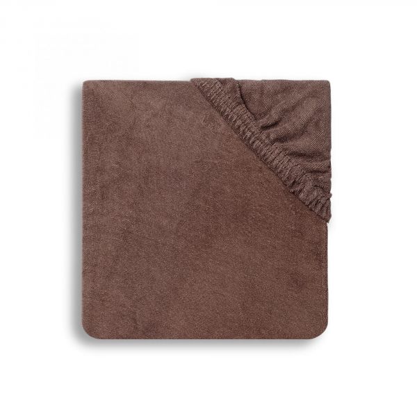 Housse matelas à langer 50x70 cm Éponge Chestnut