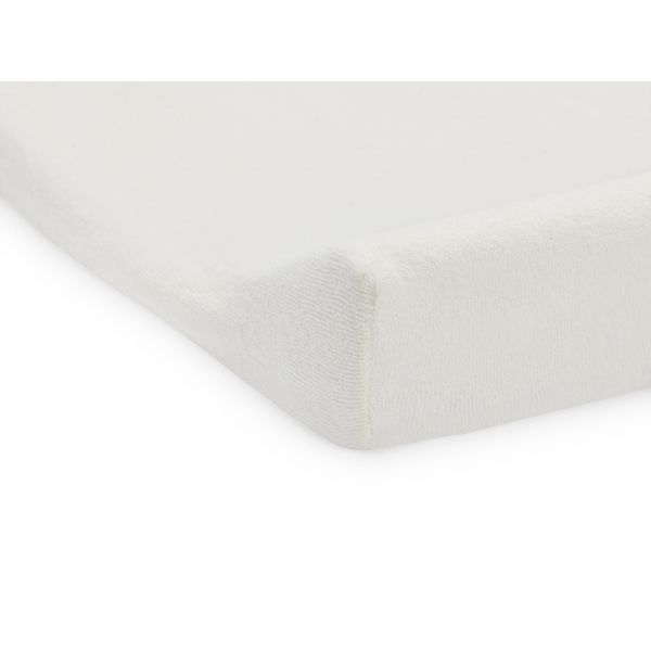 Housse matelas à langer 50x70 cm éponge Ivoire
