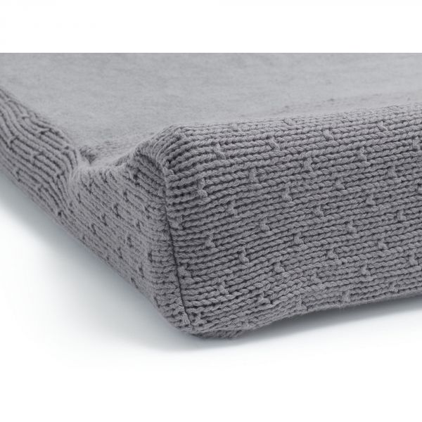 Housse de matelas à langer Bliss Knit 50x70 cm Nougat Jollein