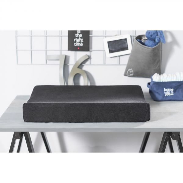 Housse matelas à langer 50x70 cm Éponge Black