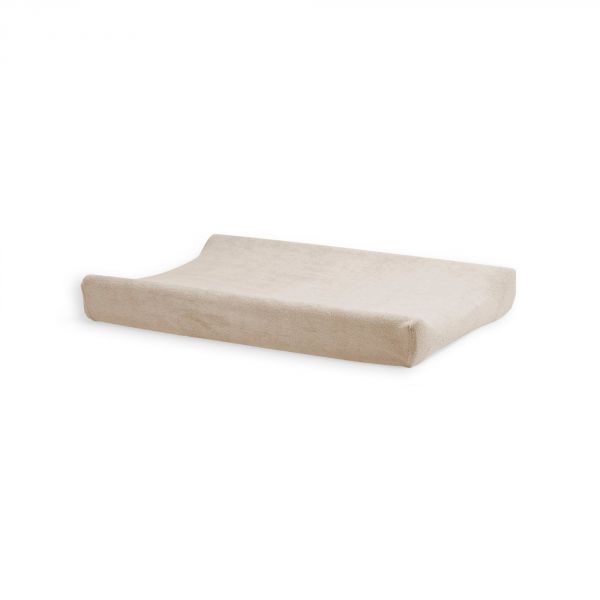 Housse matelas à langer 50x70 cm Éponge Nougat