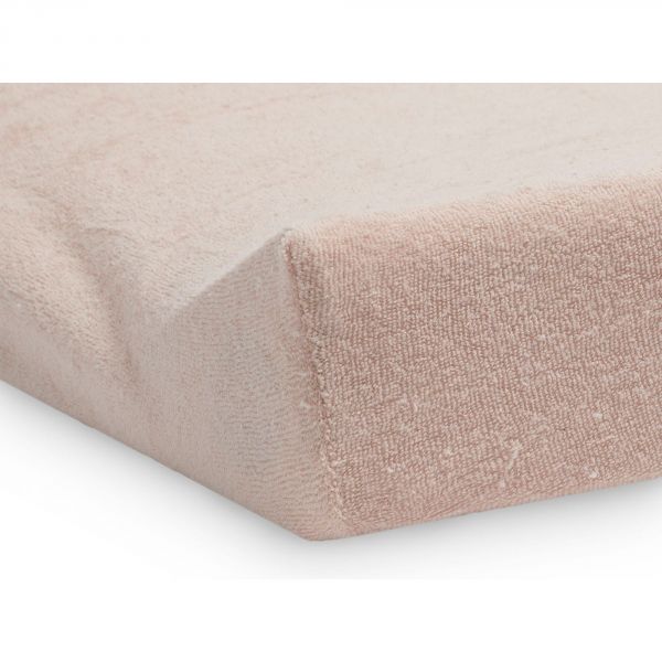 Housse matelas à langer 50x70 cm Éponge Pale Pink