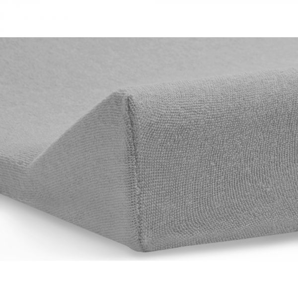 Housse matelas à langer 50x70 cm Éponge Soft Grey