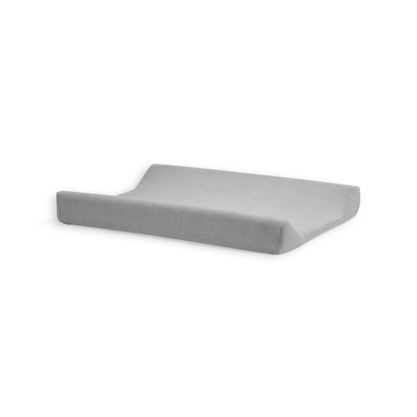Housse matelas à langer éponge 50 x 70 cm Soft Grey