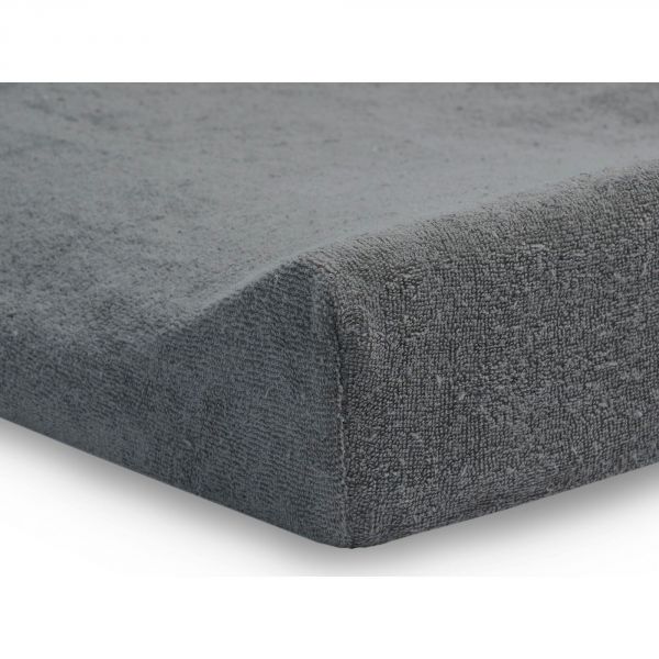 Housse matelas à langer 50x70 cm Éponge Storm Grey