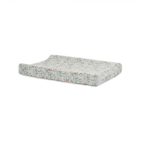 Housse matelas à langer 50x70 cm Jersey Bloom