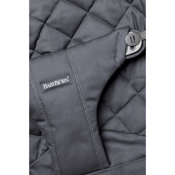 Housse de transat Bliss coton matelassé classique Anthracite