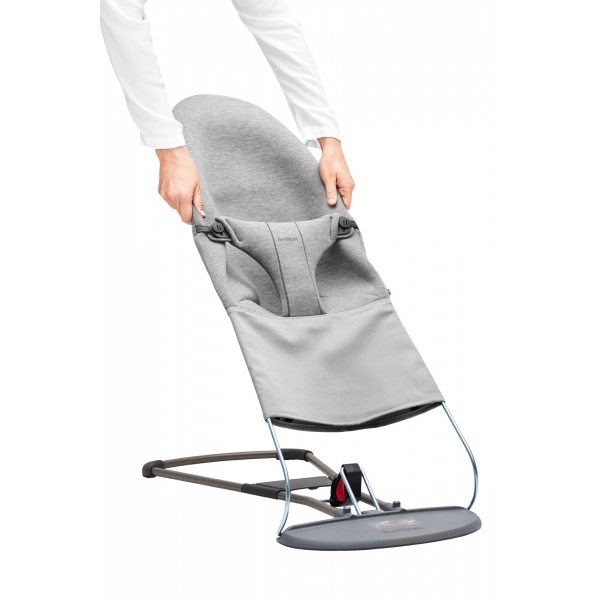 Housse de transat Bliss jersey 3D gris clair