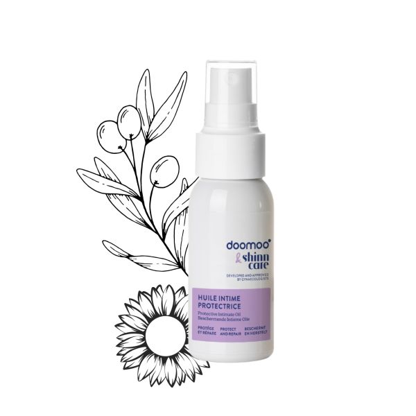 Huile intime protectrice irritations