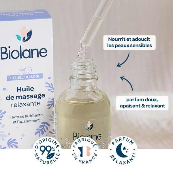 Huile de massage relaxante 50 ml