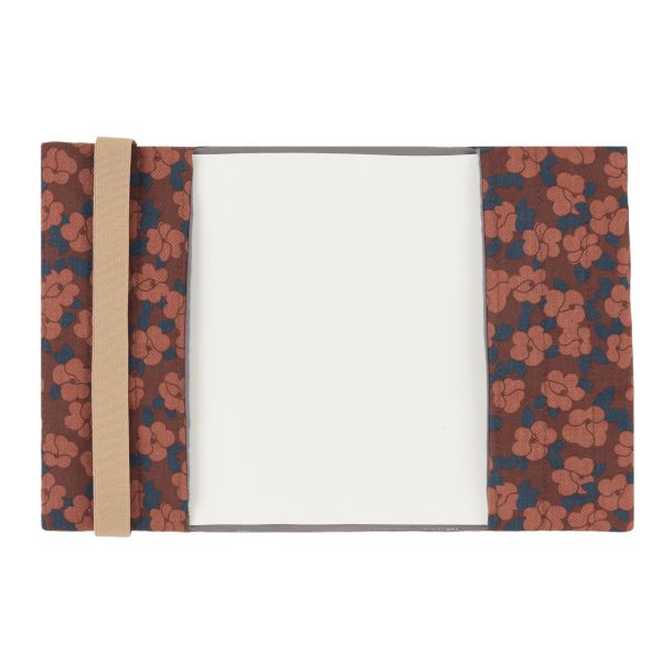 Protège carnet de santé Hyde Park Maroon Poppies