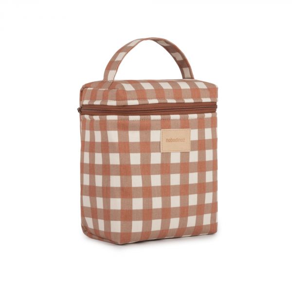 Lunch bag isotherme Hyde Park Terracotta Checks