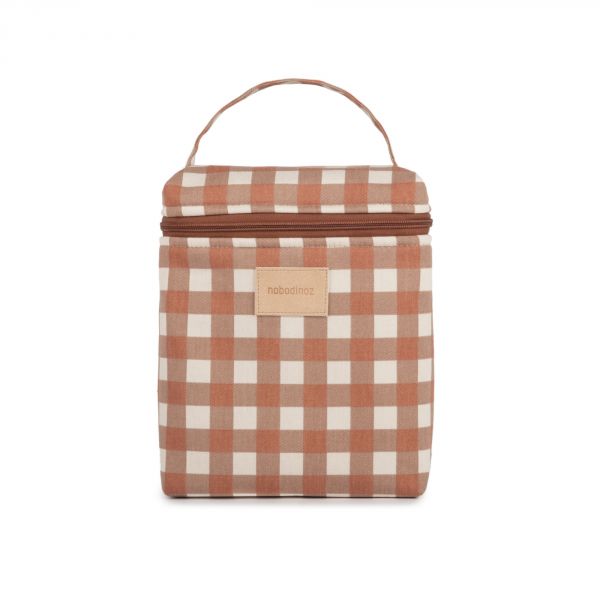 Lunch bag isotherme Hyde Park Terracotta Checks