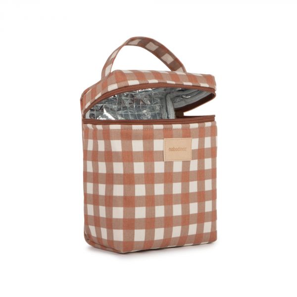 Lunch bag isotherme Hyde Park Terracotta Checks