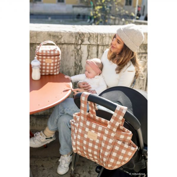 Lunch bag isotherme Hyde Park Terracotta Checks