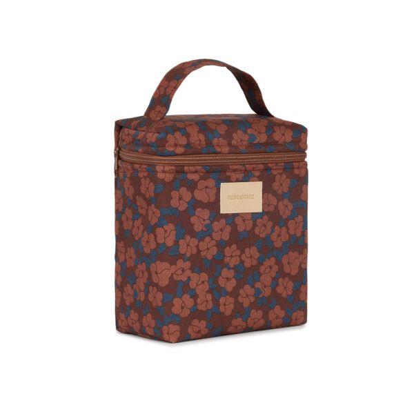 Lunch bag isotherme Hyde Park Maroon Poppies
