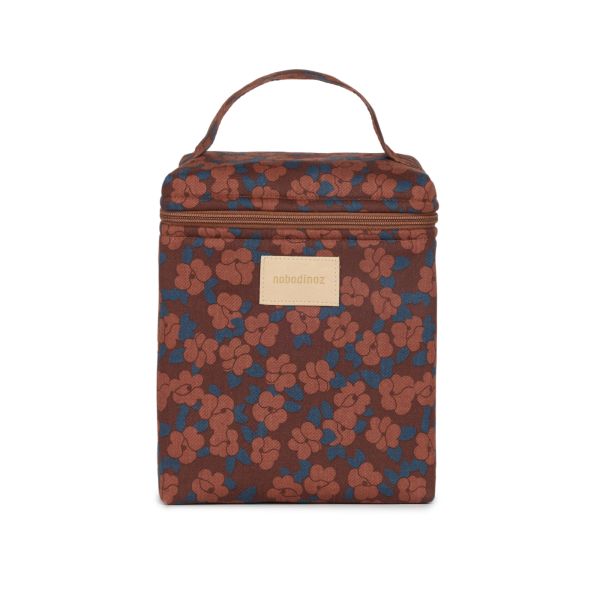 Lunch bag isotherme Hyde Park Maroon Poppies