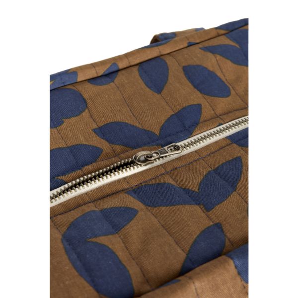 Sac à langer imperméable Hyde Park Blue Leaves