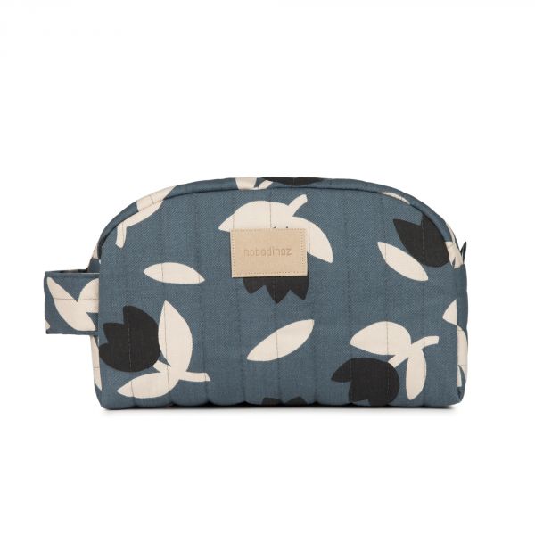 Trousse de toilette imperméable Hyde Park Blue Black Tulips