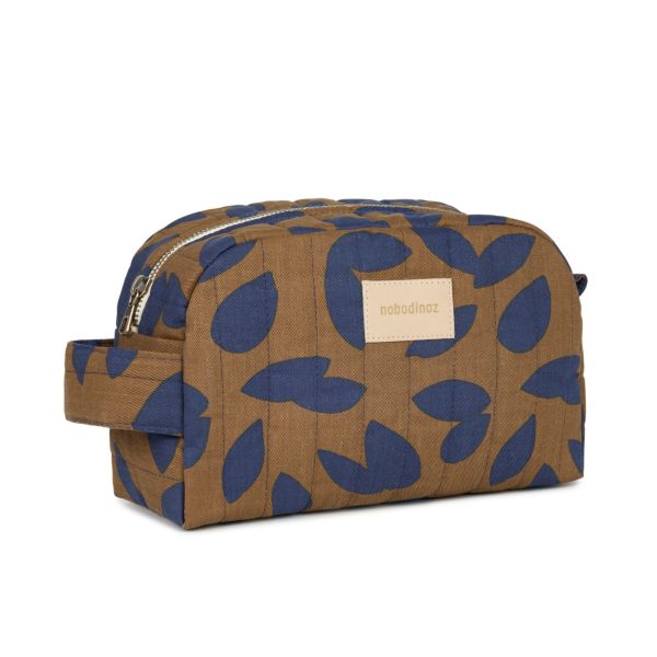 Trousse de toilette imperméable Hyde Park Blue Leaves