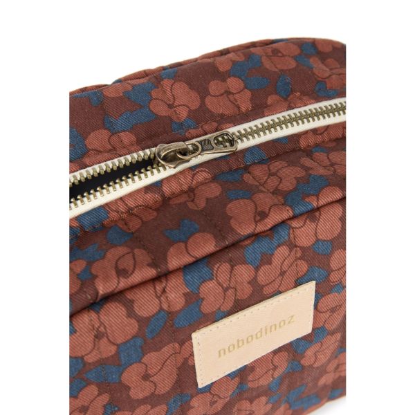 Trousse de toilette imperméable Hyde Park Maroon Poppies