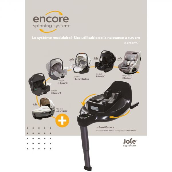 Siège auto i-Size i-Gemm 3 Pebble