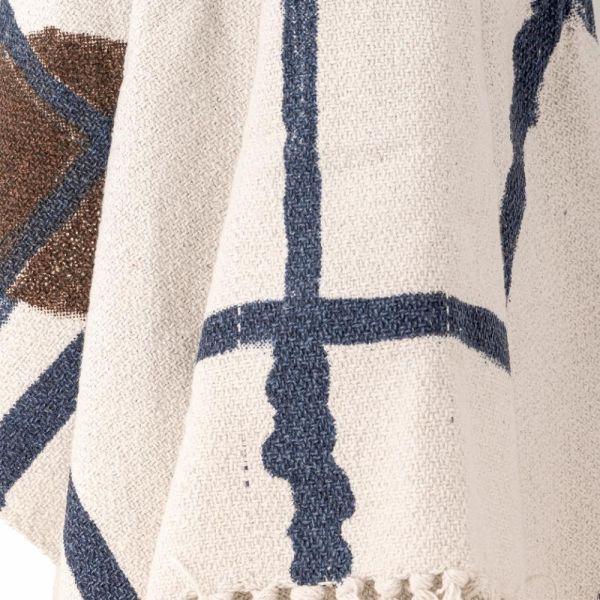 Plaid en coton Imperia 160x130 cm